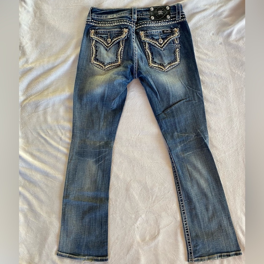 Miss Me Jeans, signature boot, size 29
